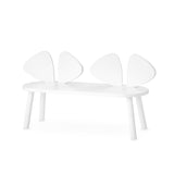 Nofred White Mouse Bench
