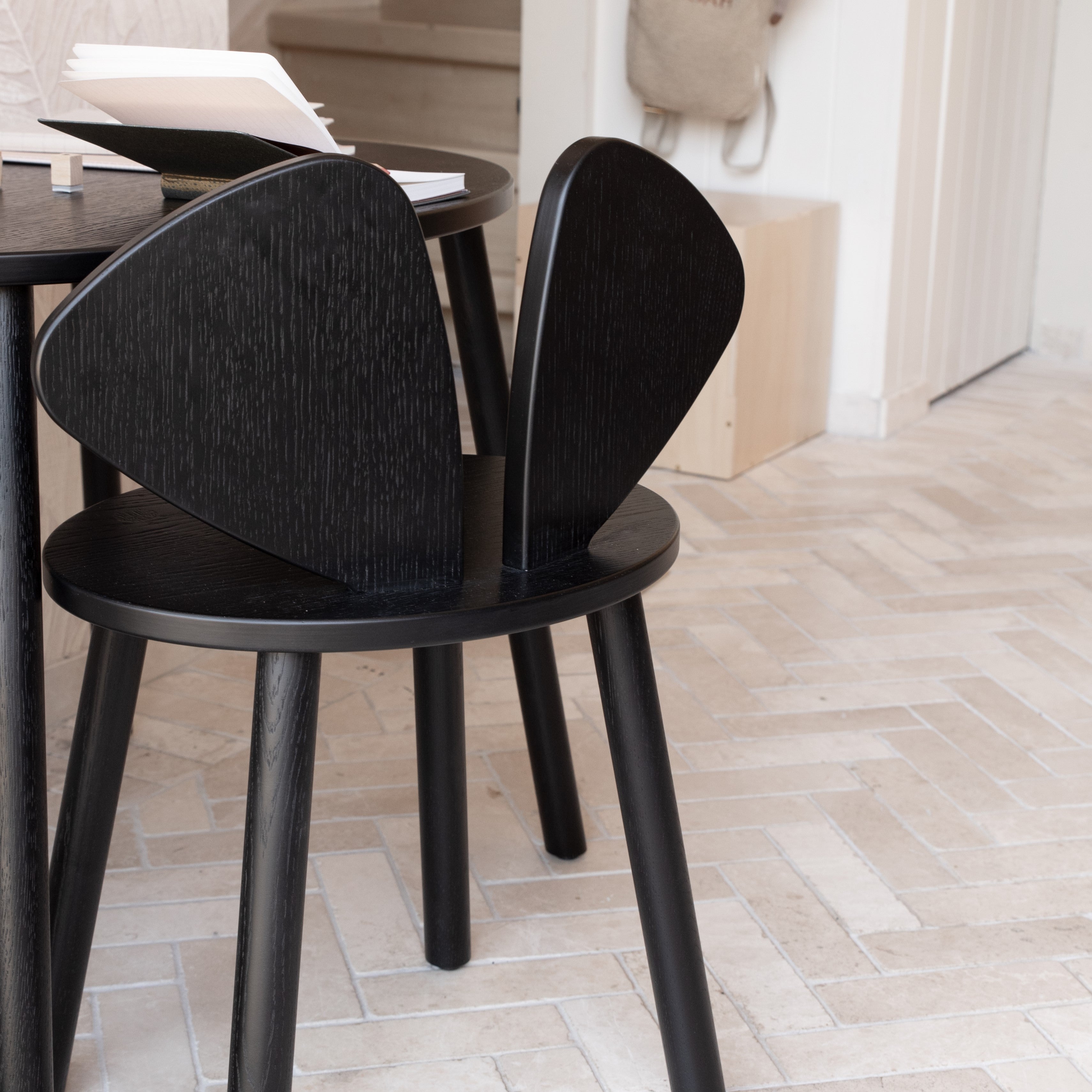 Nofred Black Mouse School Chair close up