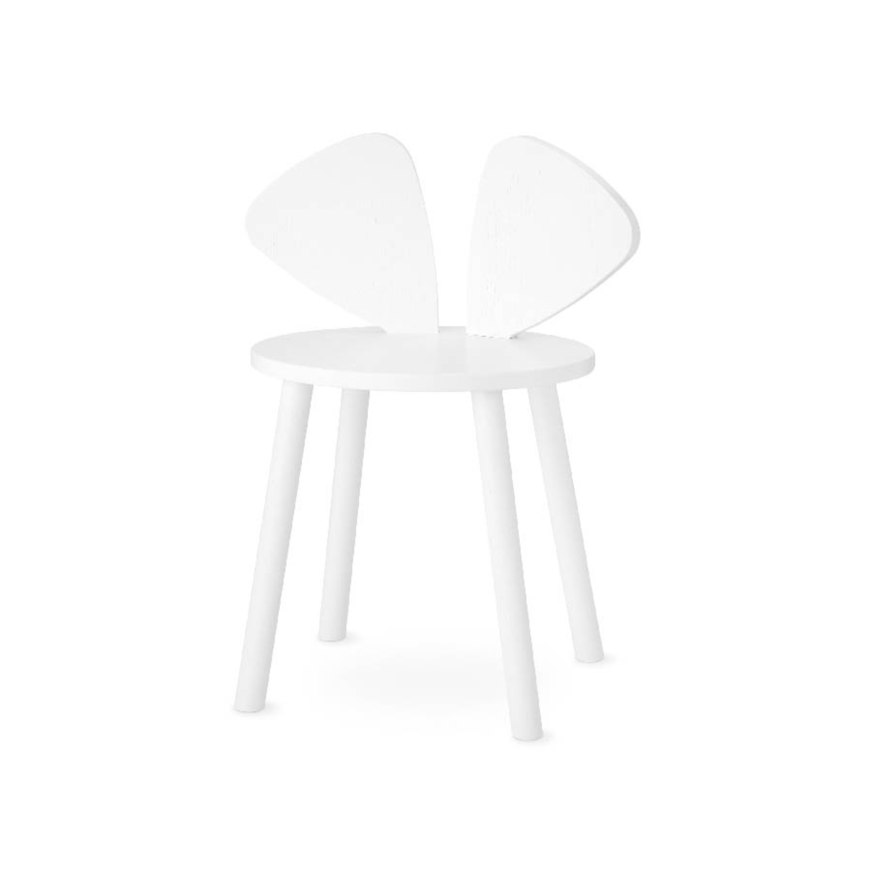 Nofred White Mouse School Chair