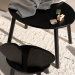 Nofred Black Mouse Table from above