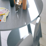 Nofred Grey Mouse Table close up