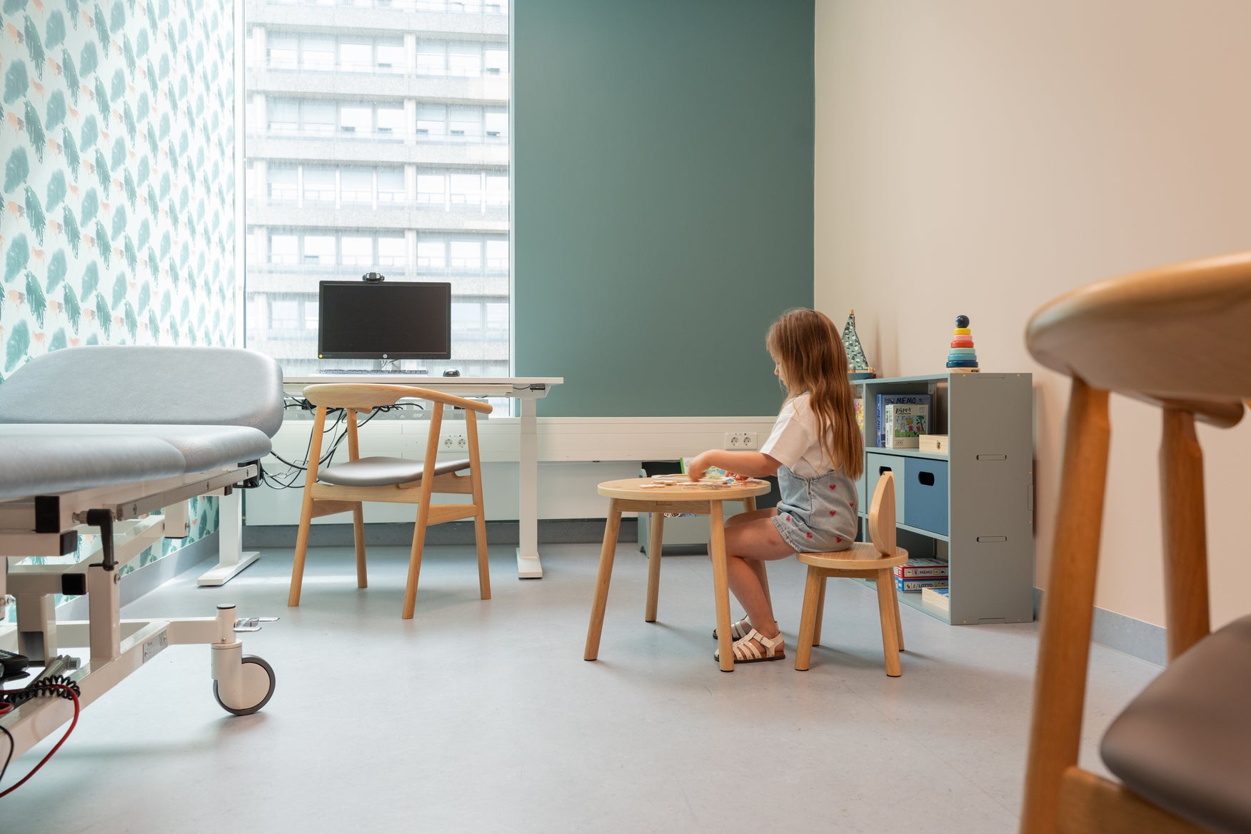 kids furniture in hospital