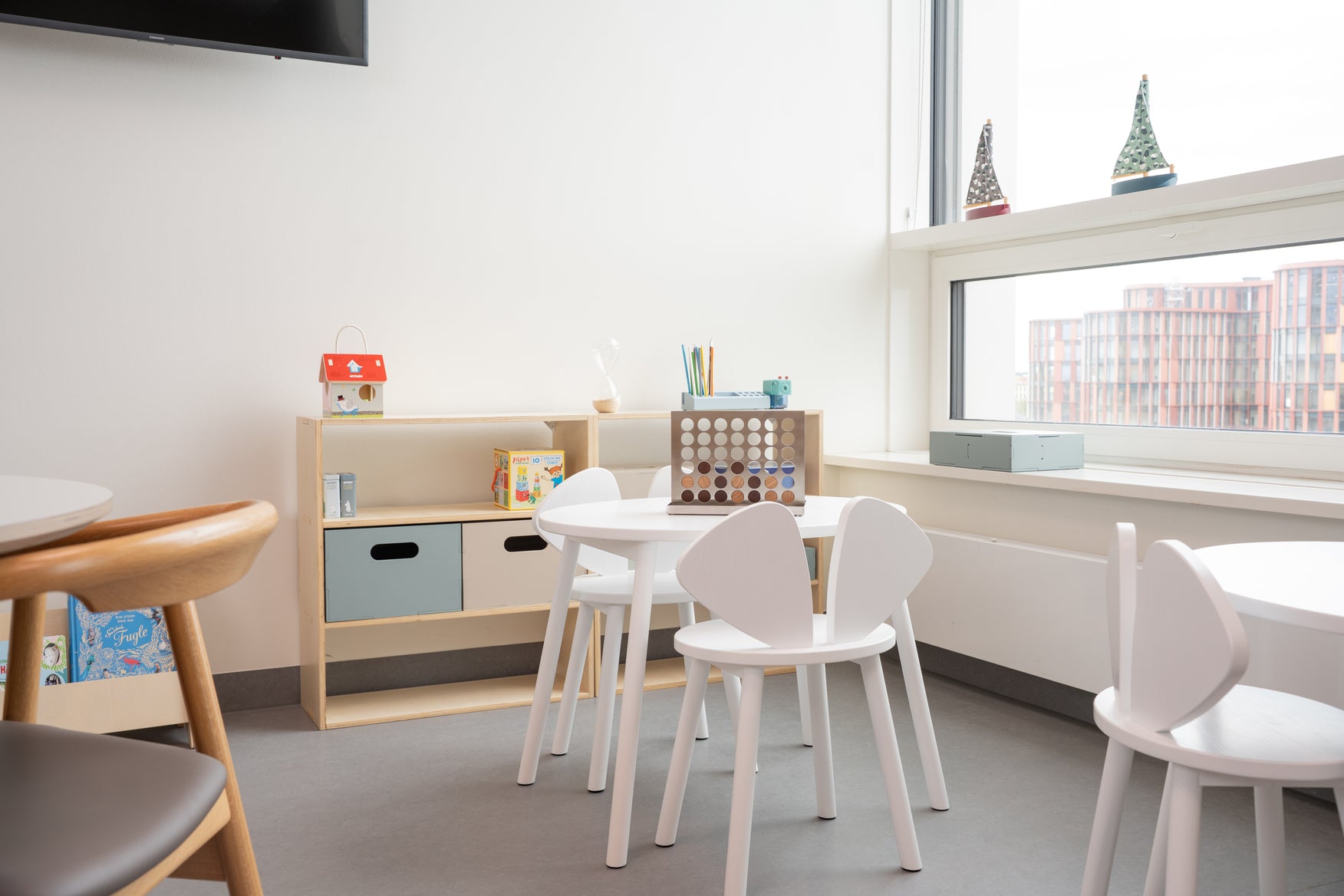 kids furniture in hospital waiting room