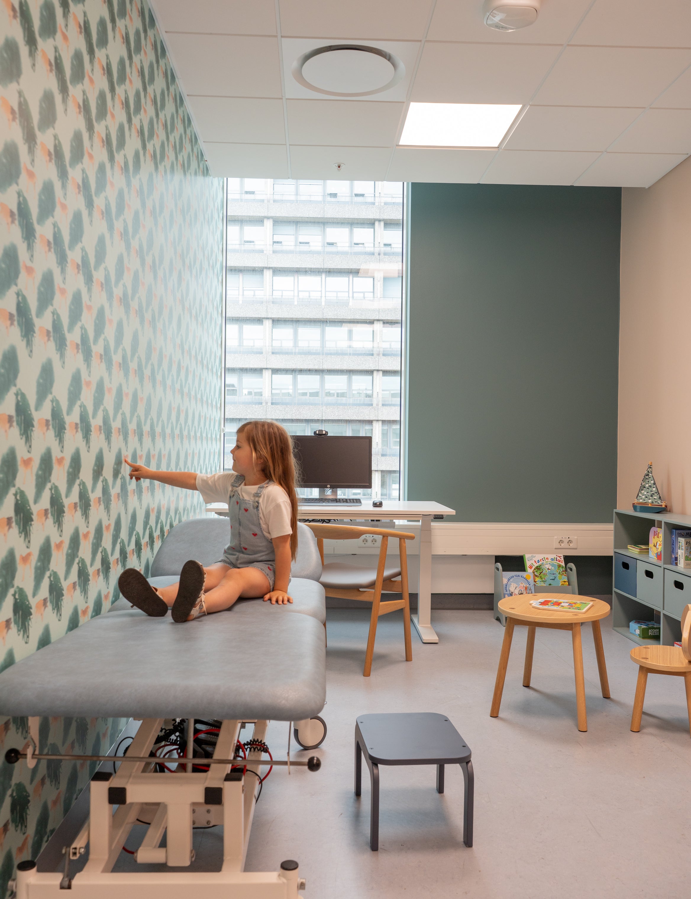 kids furniture in the hospital