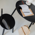 Nofred Black School Table in Mouse School Set from above