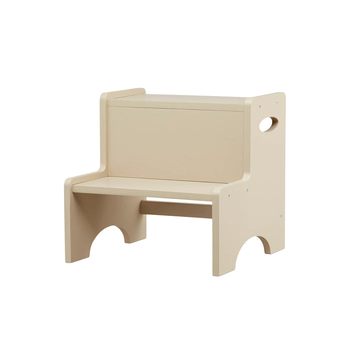 Nofred Beige kids step up stool with transperant background